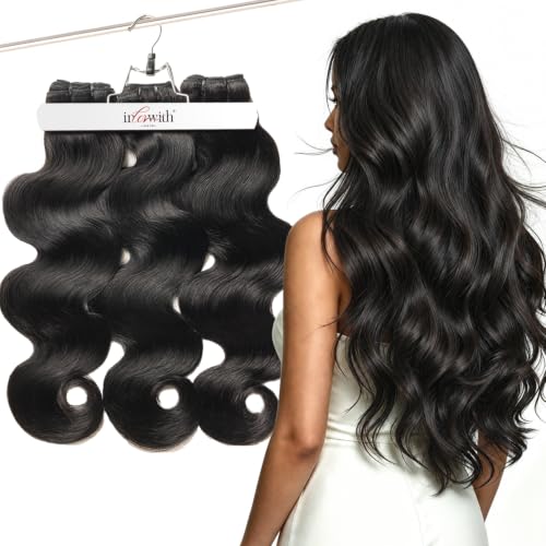 inlovwith Body Wave Bundles Human Hair, Soft Silky Cambodian Raw Hair at Amazon