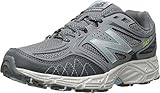 New Balance Women's WT510V3 Trail Shoe, Grey/Freshwater, 8 B US