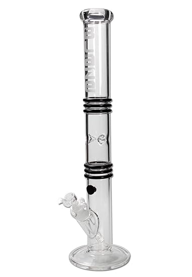 SF Blaze Glass Rubber Line Zylinder Bong 49 cm GRAVIERT (H: 490 mm; Ø: 50 mm)