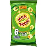 Hula Hoops Cheese &amp; Onion 24g x - 6 per pack