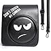 CAIUL Camera Carrying Case Compatible with Fujifilm Instax Mini 70 Camera, Black, DON'T TOUCH MY CAMERA
