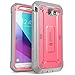 Samsung Galaxy J7 2017, Galaxy Halo Case, SUPCASE UB Pro Series Full-Body Rugged Holster with Built-in Screen Protector for Galaxy Halo/J7 2017 (SM-J727), Not fit J7 2018 (SM-J737) (Pink)