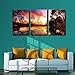 Gardenia Art - Rural Scenery at Dusk Canvas Prints Modern Wall Art Paintings Artwork for Room Decoration,16X24 inch, Unframed