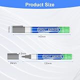 Flintronic Grout Pen 6pcs Light Grey Tile Repair Markers Sealer Pens view 2