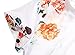 Dokotoo Womens Summer Sexy Fashion Floral Tops and Blouses For Juniors White Large