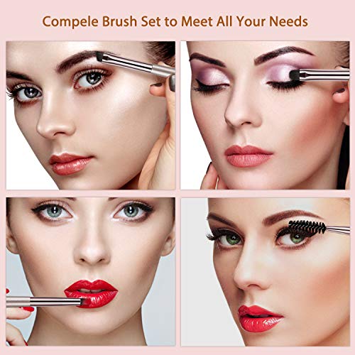 image for BESTOPE Makeup Brushes Set, 18 PCs Champagne Gold Professional Cosmeti