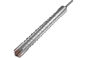 SunnyRoyal 1" Hammer Drill Bit SDS Plus Rotary Masonry Drill Bit for Concrete Brick Stone