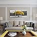 Canvas Wall Art For Living Room- Black And White Wall Decor For Bedroom Room-Yellow Trees Landscape Wall Paintings-Modern Home Decor Stretched And Framed Ready To Hang Wall Pictures- 12
