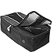 eBags Shoe Bag - Travel Packing Cube for Shoes - (Black)