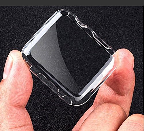 Apple Watch Case 42 mm,Funnly Ultra Slim Watch TPU Screen Protector All-around Protective 0.3mm Hd Clear Ultra-thin Cover for 42mm Apple Watch Series 2 / 1