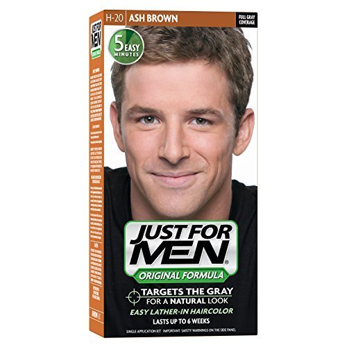 JUST FOR MEN Hair Color H-20 Ash Brown 1 Each (Pack of 2)
