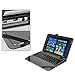 Business case Cover for ASUS Transformer Book T101HA Tablet Laptop with Keyboard Cover (Black)