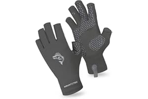 MOUNT TEC Unisex UV Protective Fingerless Gloves UPF 50+ Sun Glove for Outdoor Fishing Cycling Hiking Driving Kayaking