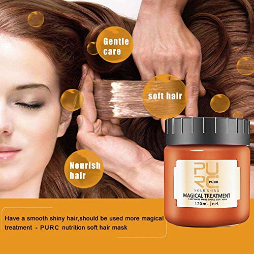 PURC Magical Hair Treatment Mask, Advanced Molecular Hair Roots Treatment Professtional Hair