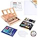 Ohuhu Acrylic Painting Set, 44pcs Artist Set with Wood Table-Top Easel Box, Art Painting Brushes, Acrylic Paint Tubes, and Acrylic Painting Pads for Artist Student Beginner Art Supplies Gift