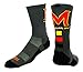 TCK Maryland Terps Baseline Crew Socks
