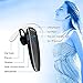 Bluetooth Headset, BESWILL Wireless Bluetooth Earpiece V4.2 Handsfree in Ear Noise Cancelling Bluetooth Earbud with Multipoint Pairing and Siri Voice Control for Business/Driving/Sporting(Waterproof)