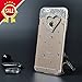 iPhone 6s Case, IC ICLOVER[Crystal Series] iPhone 6s/6 4.7 inch Case, 3D Crystal Rhinestone Diamond Bling Bumper Skin Case Glitter Hard Cover for iPhone 6s Protect Case - Heart