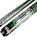 AB Earth 2-Piece Green Pool Cue/Pool Stick Ergonomic Design Hardwood Canadian Maple Billiard Cue, 57 Inch,18-21 Ounces,13mm Hard Tip, C1