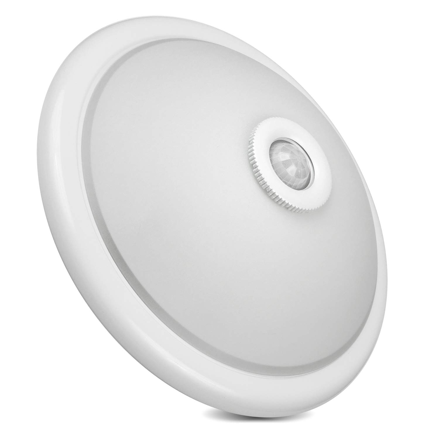 Maclean MCE324 Ceiling Light Motion Twilight Sensor Interior Light PIR Lamp Lighting Max 40W IP20 360 ° E27 (Ceiling lamp)