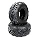 2PCs 145/70-6 ATV Go Kart Tires 4PR P361 Rated Black 145/70-6 Tubeless Tires