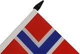 AZ FLAG Norway Table Flag 4x6in Mini Desk Flag 10cm x 15cm 100% Polyester view 4