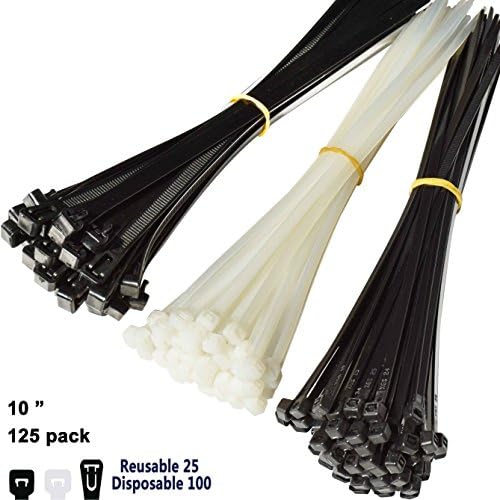 Nylon Zip Ties Cable Ties Plant Ties Heavy Duty 10 inch