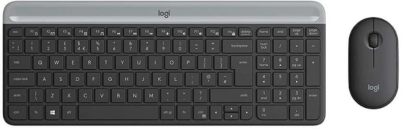 Combinação de Teclado e Rato Sem Fios MK470 para Windows