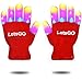 My-My Top 10 Kids Toys , Multicolor Glowing Flashing Light Up Gloves Toys for 3-10 Years Old Boys Girls Christmas Party Gift for Kids Halloween Stocking Stuffer Red MMJSST04