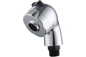 QUSMEIYICI Sink Faucet Sprayer Attachment,Salon Shampoo Bowl Spray Head Top Control Button Pedicure Chair Sprayer Shower Head Adjustable Hair Washing Handheld Shower Head Salon & Spa Chairs Sprayer Head