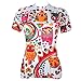QinYing Cartoon Animals Colorful Short Sleeve Outdoor Bicycle Cycling Jersey