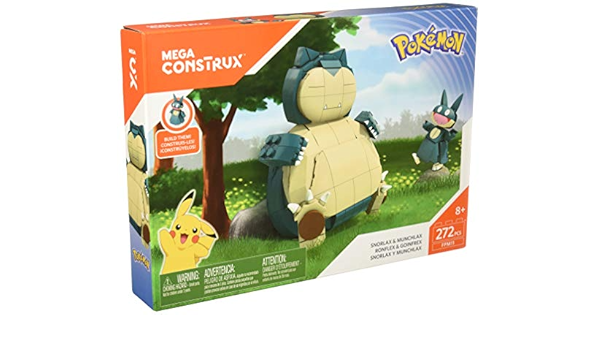 Mega Construx Pokemon Snorlax Munchlax 