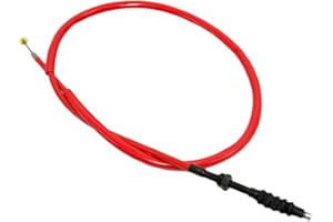 OTOM OUDIMO Replacement Clutch Cable with 316 Stainless Steel Core Dirt Bike Clutch Line 44 inch，Motorcycles clutch cable For NC engine 125CC 200CC 250CC Dirt Pit Bikes EnduroMotocross (Red)