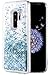 Caka Galaxy S9 Plus Case, Galaxy S9 Plus Glitter Case Liquid Series Luxury Fashion Bling Flowing Liquid Floating Sparkle Glitter Soft TPU Case for Samsung Galaxy S9 Plus (Blue)