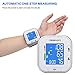 MeasuPro Portable Automatic Wrist Blood Pressure Monitor with Heart Rate Meter, Hypertension Color Alert Display, Two User Modes, IHB Indicator and Memory Recall