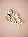 AW BRIDAL Wedding Hair Clip Bridal Hair Pieces Hair Combs for Women Pearl Hair Barrettes Wedding Hair Accessories for Brides (Gold)