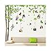 Large Memory Tree Photo Frames Combination DIY Wall Stickers Removable Transparent Wall Decals Art for Living Room Bedroom Decorative Home Decoration Stickers Mural (AM9019)