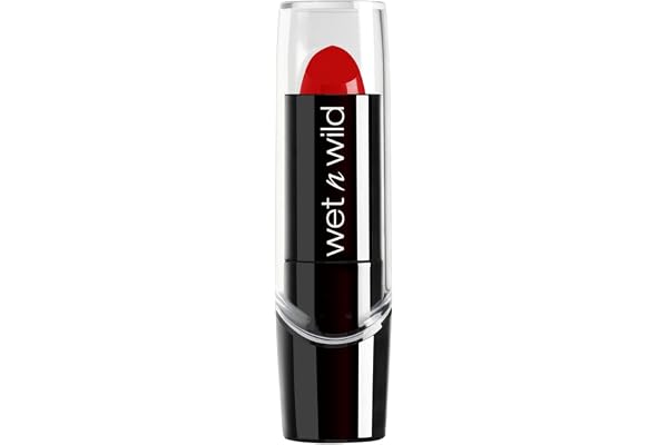 wet n wild Silk Finish Lipstick, Hydrating Rich Buildable Lip Color, Formulated with Vitamins A,E, & Macadamia for Ultimate H