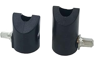 TUOREN 2Pcs Cymbal Holder Locator Plastic Cymbal Holder Positioner Limiter Anti-rotation Compatible with Roland CY Series Cymbals 8.5mm & 10mm