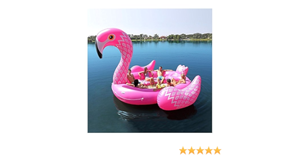 flamingo lake float