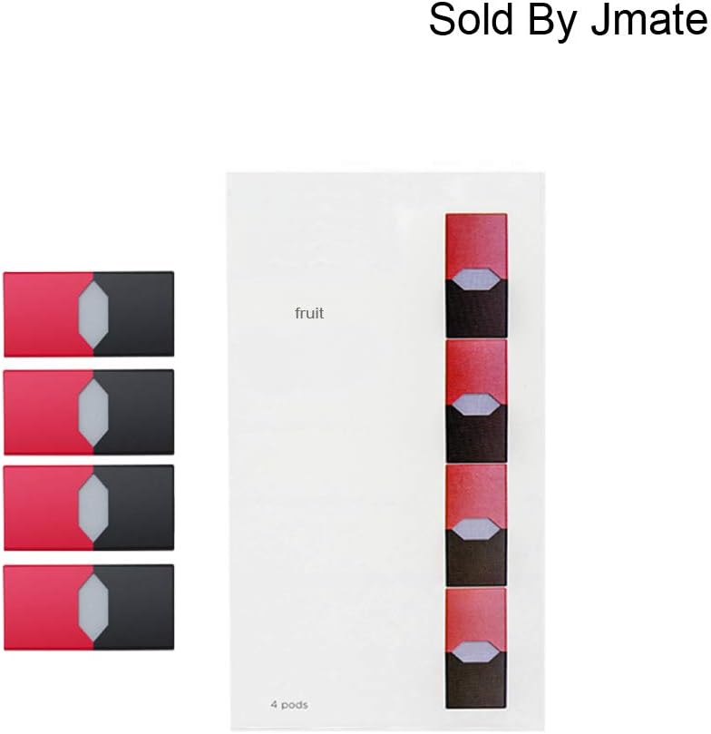 Multiple Choice 4 Pcs A Pack Compatible Pods For J-U-U-L (fruit)