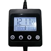 DIIOOMIEEU Aquarium Light Timer Fish for Light Controller and Dimmer 24 Hour Program for 5V-30V Sunset Simulation