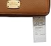 Michael Kor Jet Set Travel Continental Zip Around Wallet Wristlet Acorn Leather