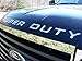 F-250 & F-350 SUPER DUTY 2008-2016 FORD (9 Pc: Stainless Steel "SUPER DUTY" Front Grille Letter Insert, 2/4-door) SGR48321:QAA