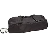 Champion Sports Lacrosse Equipment Bag – Heavy-Duty Nylon, Stick Compartment, Waterproof Bottom, Adjustable Strap, 44x15x13in