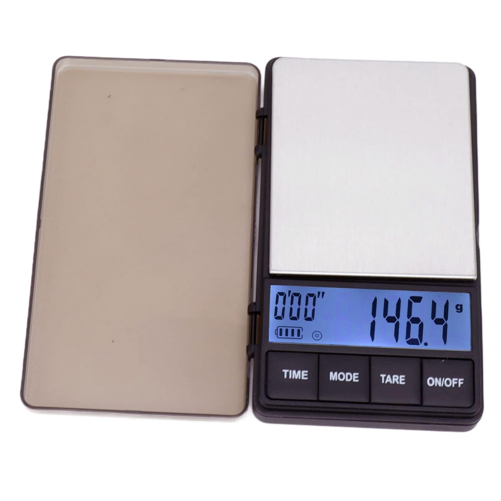 Mini Coffee Scale with Timer,1000g X 0.1g Small Thin Travel Coffee Scale,Mini Digital Scale Grams and Ounces Small and Handy Barista Scale,Digital Pocket Scale, Mini Barista Coffee Weight Scale