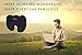 Coccyx Orthopedic Memory Foam Seat Cushion for Office Chair, Car, Wheel Chair and Bleachers, with Handle Anti-Slip Bottom. Relief from Back, Sciatica, Tailbone and Hemorrhoids Pain(Black)