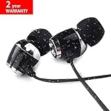 In-Ear Headphones with Microphone, Bili-Fox Sports Bass Wired Earbuds Universal Stereo Earphones Noise Isolating
