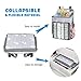 Selbor Baby Nursery Organizer and Diaper Caddy, Hanging Diaper Stacker Storage for Changing Table, Crib, Playard Wall - Baby Shower Gifts for Newborn Boys Girls (Star Elephant, Bottle Cooler Included)