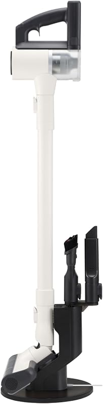 A9C-SLIM1C - Aspirador Escoba CordZero, Aspiradora con Sistema de Compresión de Polvo, Ciclónico, 150W Succión, Boquilla Varias Superficies, Base de Parking, 1.9 Kg, Blanco